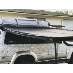 SIDE AWNING 8.2 X 10 FT BLACK EDITION - DFG Offroad