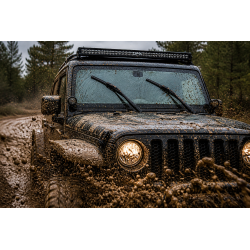 Off-Road Wiper Blades for Jeep Wrangler (PAIR)