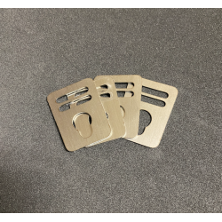 DFG Fridge Slide Bolt Plates for Quick Release Straps