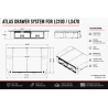 Land Cruiser 100 Series Atlas Drawer System | DFG Offroad