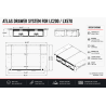 Land Cruiser 200 Series Atlas Drawer System | DFG Offroad