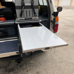 DFG Offroad Stainless Steel Slide-Out Table | Atlas Drawer Accessory