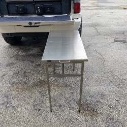 DFG Atlas Camp Table | Stainless Steel Camping Table