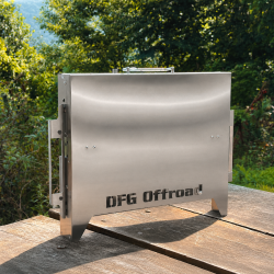 DFG TrailFire Dual-Fuel Overland Grill | Propane & Charcoal