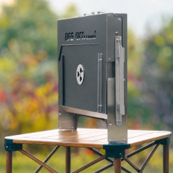 DFG TrailFire Dual-Fuel Overland Grill | Propane & Charcoal