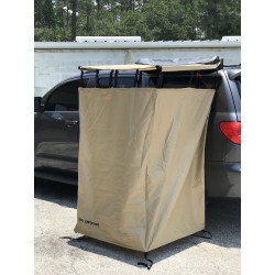 Overland Shower Tent with Roof TAN - DFG Offroad