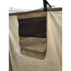 Overland Shower Tent with Roof TAN - DFG Offroad