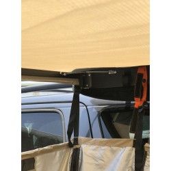 Overland Shower Tent with Roof TAN - DFG Offroad