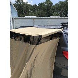 Overland Shower Tent with Roof TAN - DFG Offroad