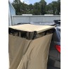 Overland Shower Tent with Roof TAN | DFG Offroad