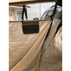 Overland Shower Tent with Roof TAN - DFG Offroad