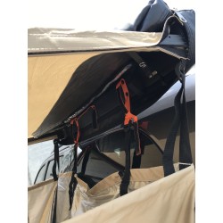 Overland Shower Tent with Roof TAN - DFG Offroad