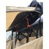 Overland Shower Tent with Roof TAN | DFG Offroad