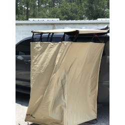 Overland Shower Tent with Roof TAN - DFG Offroad